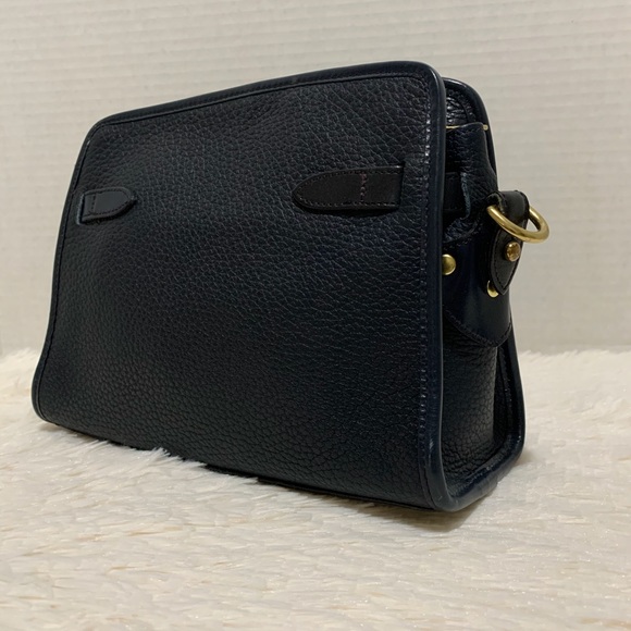 SOLD Vintage Dooney AWL Buckle Zip Top Shoulderbag - Picture 7 of 16